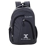 Dussledorf Polyester 20Liters Grey Laptop Backpack