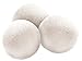 Wool Dryer Balls 3 Pack XL Made of 100% Premium, Organic Wool, Handmade, Non-Toxic, All Natural Eco-Friendly Reusable Fabric Softener
