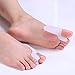 DUORUI 4 Pack Bunion Guards, Bunion Pads, Bunion Cushion, Toe Fixer, Gel Bunion Toe Spreader - (for Pain Relief from Crooked Toes, Pressure, and Hallux Bunions)