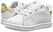 adidas Originals Kids Stan Smith Sneaker, White/Gold Metallic/Gold Metallic, 9 US Unisex Toddler