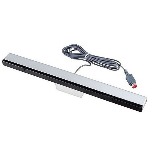 Goliton Assecure Wired Infrared ray LED Motion Sensor bar for Nintendo Wii U & Wii - Black - Thumbnail 7