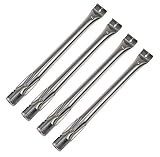 Replace parts 4-Pack Stainless Steel Pipe Burner Replacement for Gas Grill Models Kenmore 146.16197210 and 146.16198210,(14 3/4" x 1")