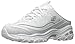 Skechers Sport Women's D'Lites Scene Setter Fashion Sneaker, White, 7 M US