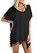 GDKEY Women Chiffon Tassel Swimsuit Bikini Stylish Beach Cover up
