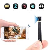 WiFi Mini Spy Hidden Camera, SOOSPY 1080P Wireless Indoor Outdoor Portable Security Camera/Nanny Cam with Motion Detection(iOS&Android)