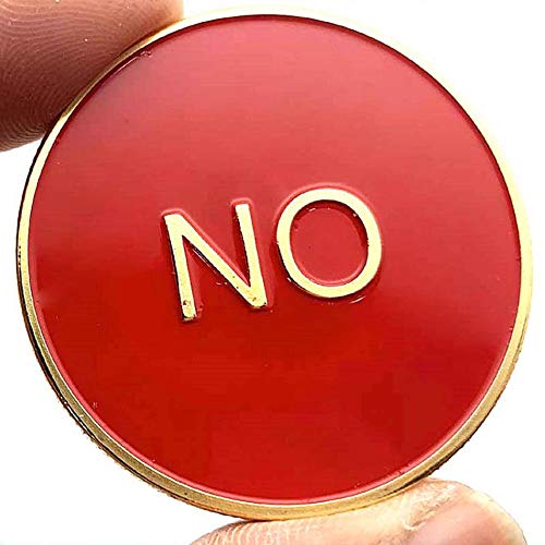 Decision Making Flipping Coin YES NO Challenge Coin Pricepulse