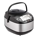 AmazonBasics Multi-Functional Rice Cooker - 10-Cup