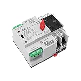 GAEYAELE Mini ATS Automatic Transfer Switch Dual