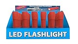 MiracleLED 604583 Marine Red Flashlight 24 Pack POP