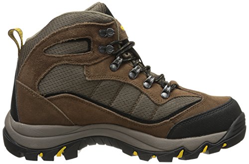 Hi-Tec Men's Skamania Mid Waterproof Hiking Boot, Brown/Gold,7 M US - Thumbnail 7