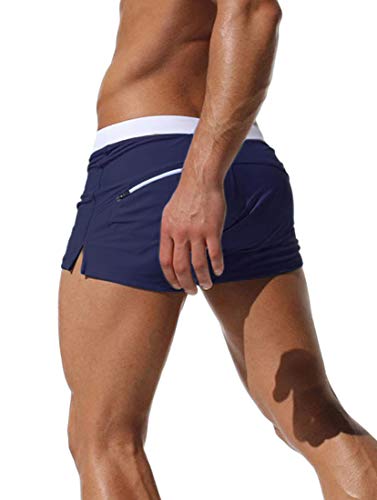 Adorel Herren Badehosen Badeshorts mit Innenslip Navy 48 EU (Herstellergröße L) – Bild 3