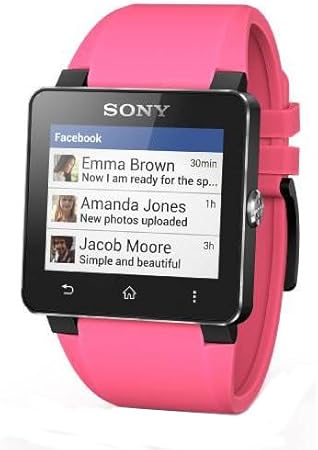 Sony SE20 - Correa para Sony Smartwatch 2, color rosa