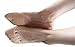 CAcB sox Women's Ultra Low Cut Socks w/ Ball of foot Cushion & Silicone Grips
