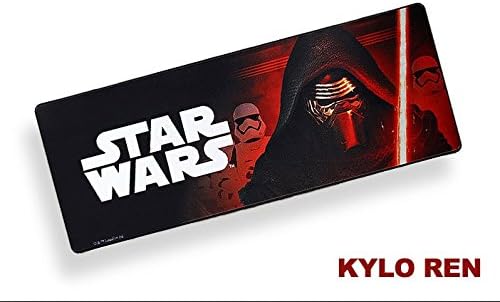 TKDS STARWARS Extended Non-Slip Soft Rubber Gaming Mouse Pad &amp; Keyboard Pad Mat KyloRen