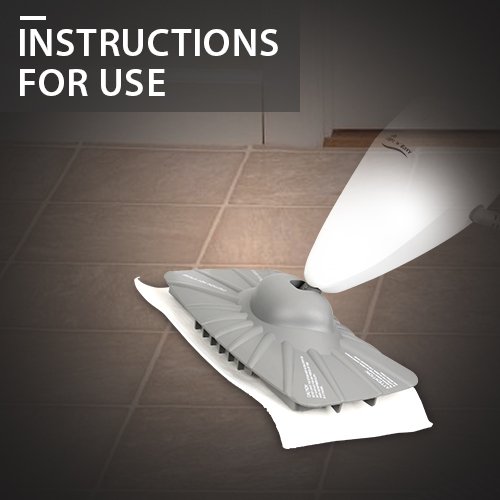 image for Mop Cleaning Pads for Light 'n' Easy S3101/S7326 - Microfiber Cleaning