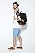 915s Vintage School College Backpack | Holds 15.6-inch Laptop | Black