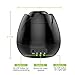 Music Baby Night Light, SlowTon Newest Musical Rotating Projector with Animal Forest Food Patterns Starry Bedroom Romantic (Black with Music)