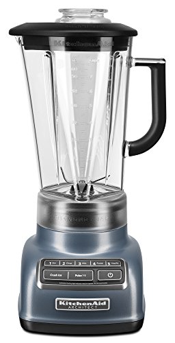 KitchenAid KSB1575ABS Countertop Blender, Blue Steel