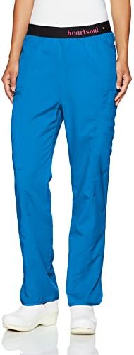 HeartSoul Scrubs Women's Head Over Heelsso in Love Low Rise Pull-on Pant