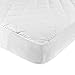 Carters Premium Extra Padded Waterproof Fitted Quilted Crib and Toddler Protective Mattress Pad Cover