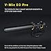 Deity V-Mic D3 Pro Location Kit Super-Cardioid Directional Shotgun Microphone with Rycote Duo-Lyre Shock Mount and PERGEAR Cloth for DSLRs Camcorders Smartphones Tablets Handy Recorders Laptop