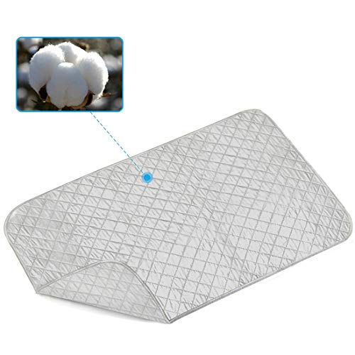 YUPPIE TONE Ironing Blanket Mat Laundry Pad Portable Folding Cotton Ironing Blanket 60 x 120 cm