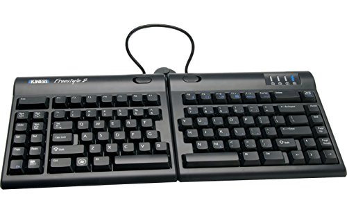 Kinesis Freestyle2 Ergonomic Keyboard w/ V3 Lifters for PC (9" Separation)