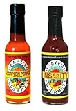 Daves Gourmet Scorpion Pepper Hot Sauce, 5 oz & Instanity Hot Sauce 5 oz