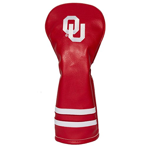 Team Golf NCAA Oklahoma Sooners Vintage Fairway Head Cover Vintage Fairway Golf…