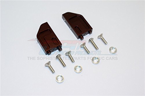 ARRMA Nero 6S BLX (AR106009, AR106011) & Fazon 6S BLX (AR106020) Upgrade Parts Aluminum Servo Stabilizer - 1Pr Set Brown