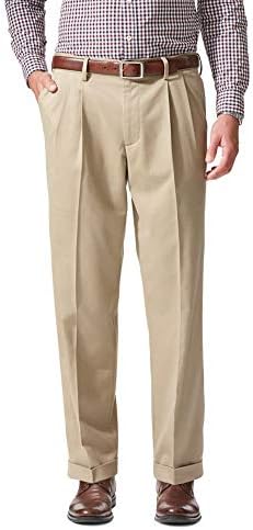 dockers d4 relaxed fit signature khaki pleated pants