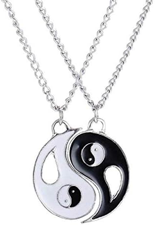 Windoson Couple Necklace Luxury Best Friends Pendant Chain Jewelry Lover Gift