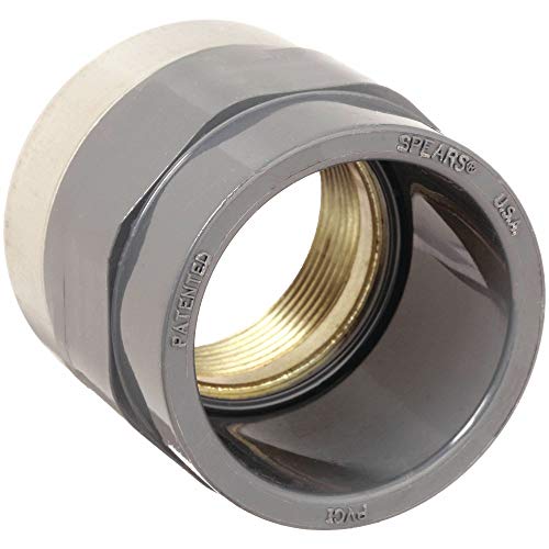 11/2" FNPT x Socket PVC Brass Female Adapter Industrial Pipe Fittings Industrial