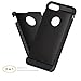 iPhone 7 Case, OULUOQI Heavy Duty Slim Dual Layer Protection Defense Shield Cover for Apple iPhone 7 4.7 inch Black