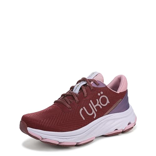 Ryka Women's Devotion X Max RS Sneakers Windsor Red Mesh Fabric 5.5 M
