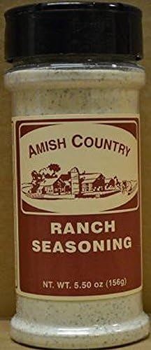 Amish Country Popcorn Ranch Seasoning 5.5 Oz Shaker