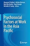 Cover of Psychosocial Factors at Work in the Asia Pacific