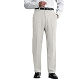 Haggar Mens Cool 18 Flat Front Reg. And Big & Tall