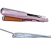 Silky Touch Premium Platinum LCD professional Flat Hair Iron Ceramic Ionic Digital Straightener Styling Iron, Dual-Plate Technology Anion Generator , Ceramic, 450°F Salon Heat