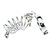 Adult Games p-Enis Male Chastity Device c-ock Cage with Urethral Catheter Metal Chastity Belt p-Enis Cage Fun Toys 50mm Ring