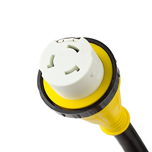 Proline Power 25 Foot 50Amp Heavy Duty RV Extension Cord with Twist Lock Connector and Easy Removal Handle, 125V/250V for Trailer, Camper, Motorhome