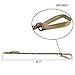 EXCELLENT ELITE SPANKER Tactical Bungee Dog Leash Military Adjustable Dog Leash Quick Release Elastic Leads Rope with 2 Control Handle(Coyote Brown)