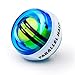 Parallel Halo Power Wrist Ball AUTO Start Wrist Exerciser Gyro Ball Forearm Exerciser Arm Strengthener for Strengthening Muscle and Bones Blue Without LED