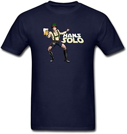 Motly Comfortable Men's T-Shirt Hans Solo Navy XXL