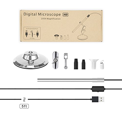 Digital USB Microscope, Teslong Portable Multi-function ... Digital USB Microscope, Teslong Portable Multi-function ...