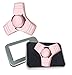 Fidget Spinner EDC Hand Spinner Focus Fingertip Spinner Fidget Toys Metal High Speed Relieving ADHD, OCD , Anxiety Stress and Boredom ULTRA FAST BEARING Guarantee 1 min Spin Time(Rose Pink)
