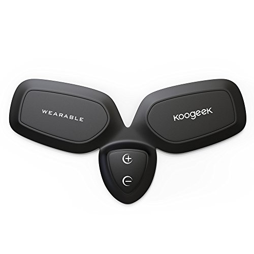 Koogeek Smart Training Gear Abs Fit Training for Arm Fit Training with Wireless Charging Pad App Function Black