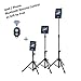 Ipad Tripod Mount Floor Stand, Vstyle Height Adjustable 20 to 60 Inch Tablet Tripod Stand Mount For Ipad ,Ipad Mini and Others Within 7-10 Inch (Classic Tripod+Bluetooth Remote Control)