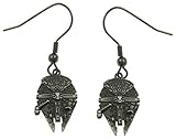 Star Wars Stainless Steel Millennium Falcon 3D Dangle Earrings