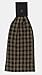 Park Designs Sturbridge Hand Towel - Black